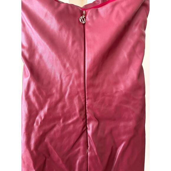 Nookie Revolve Leona Faux Leather Mini Dress size XS - Picture 7 of 8